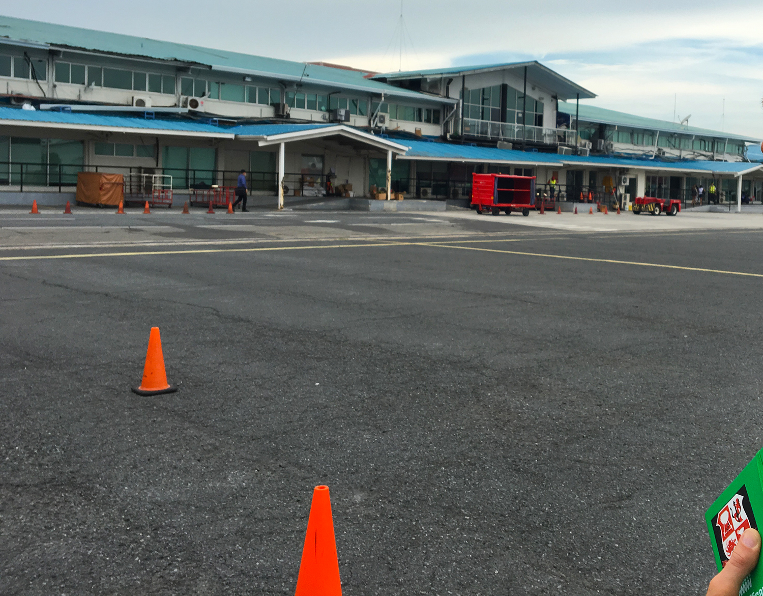 Albrook airport. I like to walk on runways, it gives me a retro travelling feel. 
